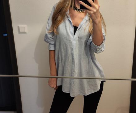 Ľanová blúzka, h&m,40