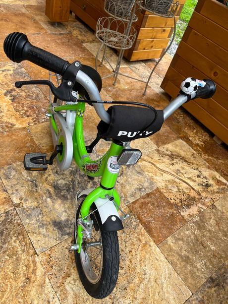 Bicykel puky 12 zelený, puky,12