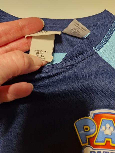 Súprava paw patrol, h&m,110
