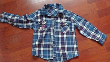 Bavlnena značková košeľa, 104