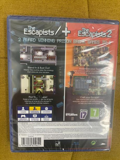 Ps4 the escapists and the escapists 2, 