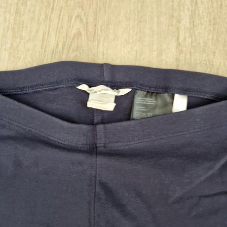 Legíny bavlnené hm tmavomodré, h&m,146
