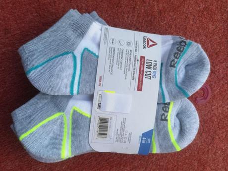 Reebok ponožky 6ks veľkosť 36-42, reebok,36 - 42