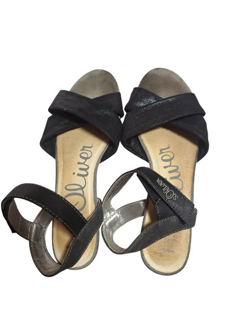 Dámske sandálky na zapínanie na suchý zips, s.oliver,38