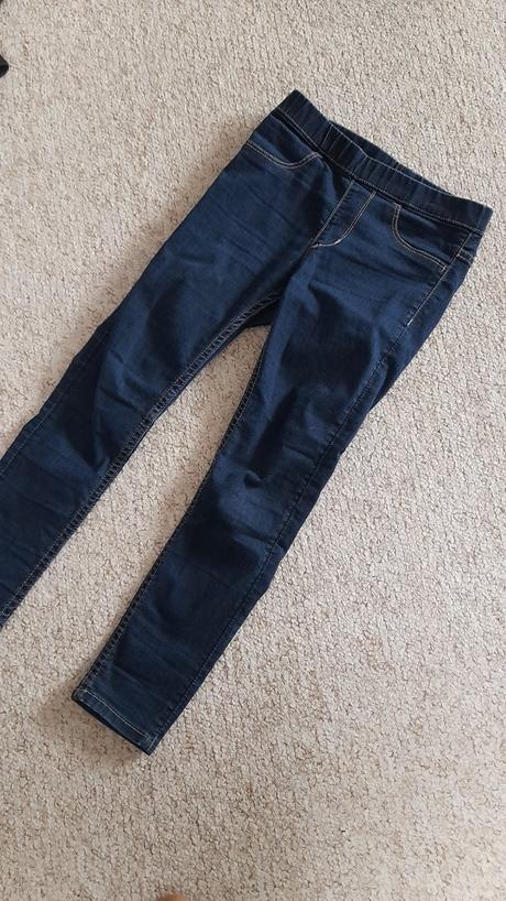 Elastické rifle h&m, h&m,122