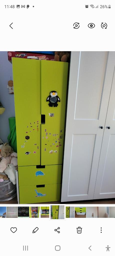 Ikea zo zostavy skriňa ulozna hracky,