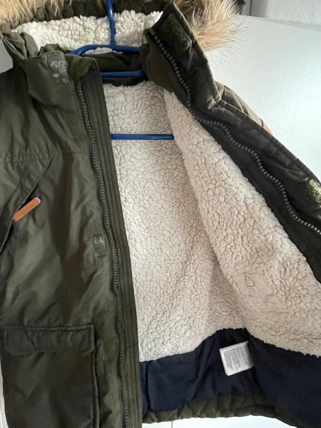 Zimná bunda, h&m,122