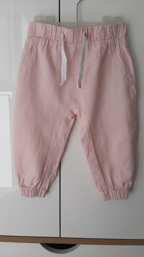 Lanove nohavice, lupilu,80