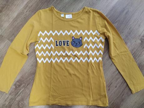Dievčenské tričko s dlhým rukávom v.140/146, bonprix,140