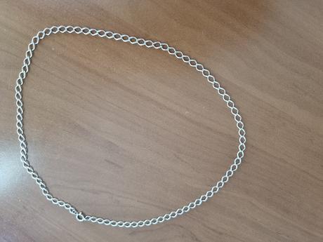 Strieborná retiazka - 51 cm, 