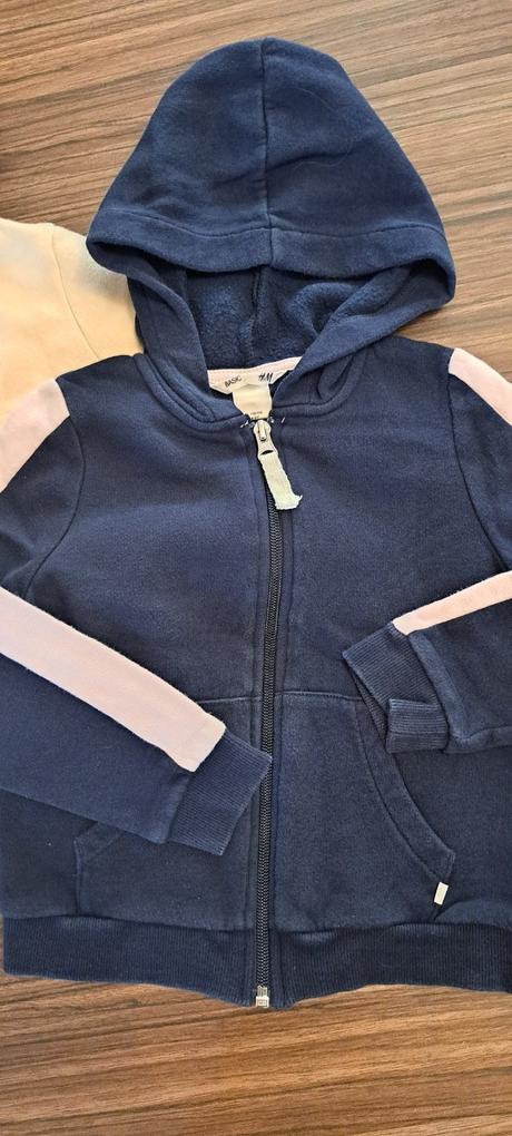 2x mikina, h&m,110