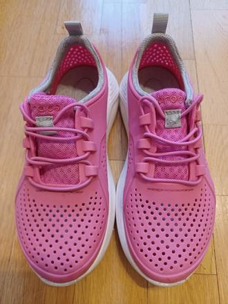 Ružové crocs tenisky, crocs,30