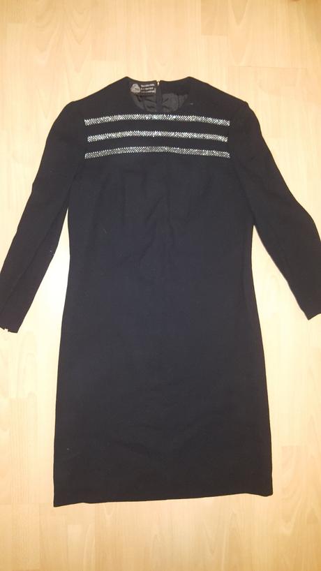Cierne šaty vel.38, 38