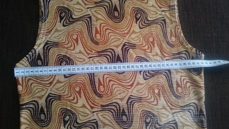 Top (tielko) hnedý trblietavý, s