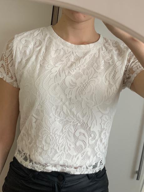 Dámsky cipkovany top, new yorker,m