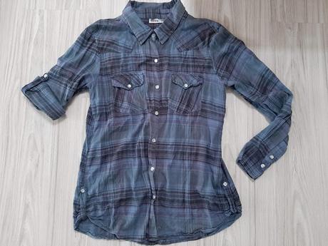 Zľava. košeľa denim velk. 14/42., denim,42