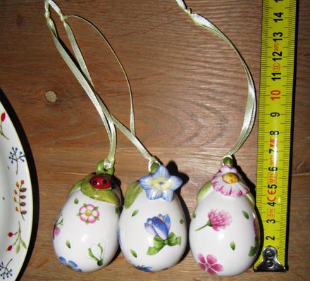 Villeroy boch - veľkonočné porcelánové vajíčka,