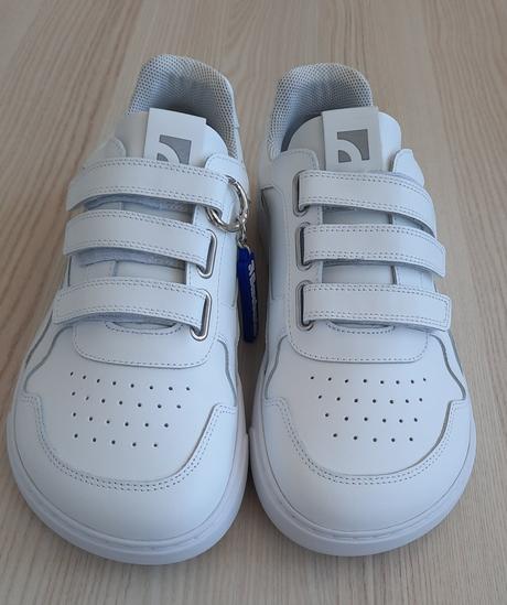 Barebarics zing velcro - all white - leather 39., be lenka,39