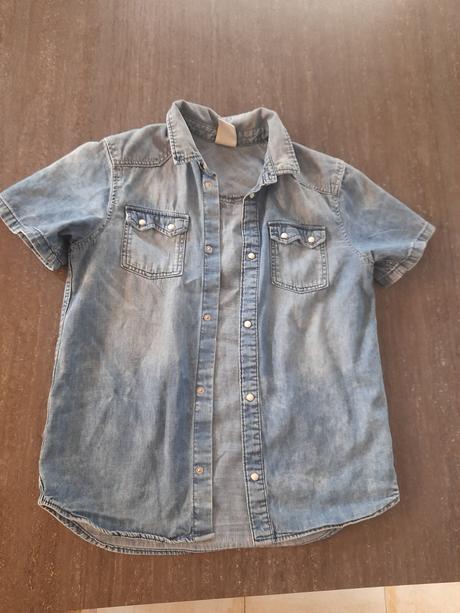 Riflova košeľa, h&m,152