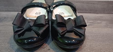 Lakované baleríny s mašľou, humanic,33