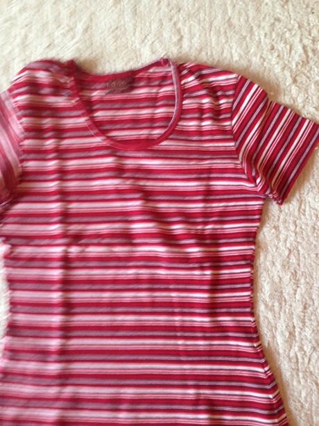 Pásikové tričko h&m - l.o.o.g. v. m/l - 40/42, h&m,m