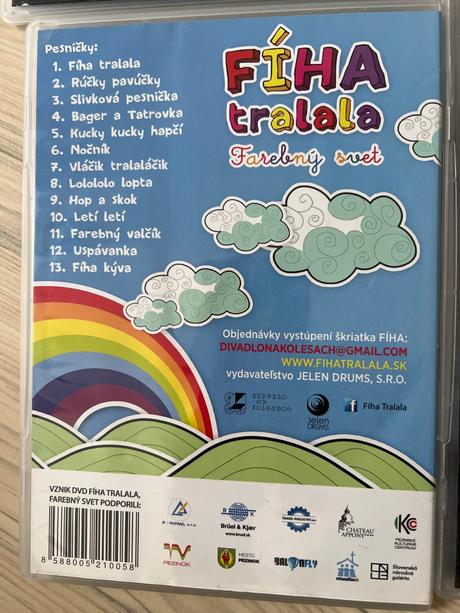 Dvd fiha tralala 6 ks, 