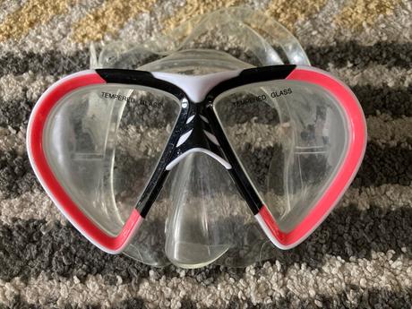 Okuliare na potápanie 6-8 rokov,