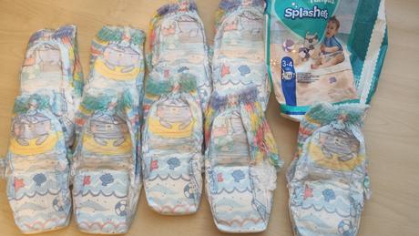 Plienky do vody, pampers,4 kg - 9 kg