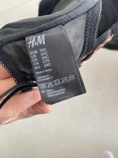 Podprsenka leo 75c, h&m,75c