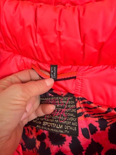 Luxusná neón bunda sportalm, 34