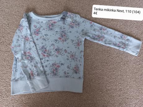 Tenka mikina next, 104, next,104