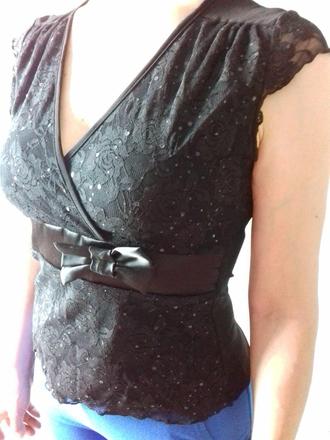 Slávnostné krajkované tričko, m