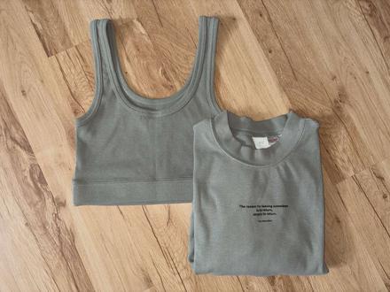 Oversized mikina h&m xs, h&m,xs