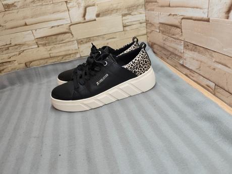 Rieker 39 - dámske čierne topánky, rieker,39