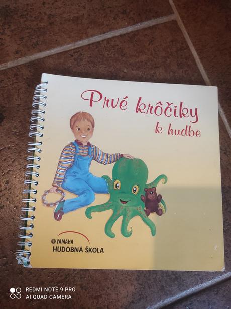 Prvé kroky k hudbe kniha a cd, 