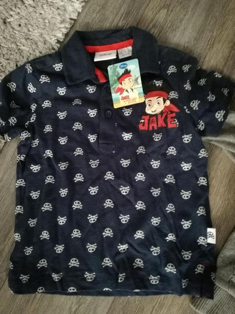 Mikina a nova polokošela pirat jake,v.92,cena spol, f&f,92
