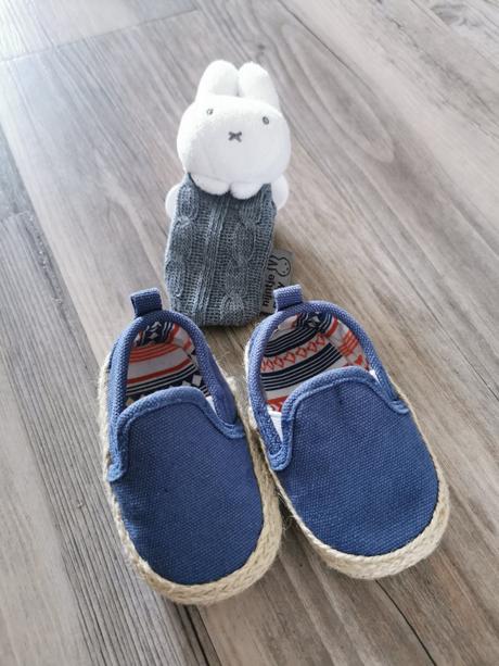 Modré capačky v štýle espadrilky f&f, f&f,<17