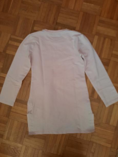 Dievčenská tunika/ šaty/ predĺžené tričko, 128