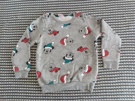 Vianočná mikina mickey mouse, disney,98