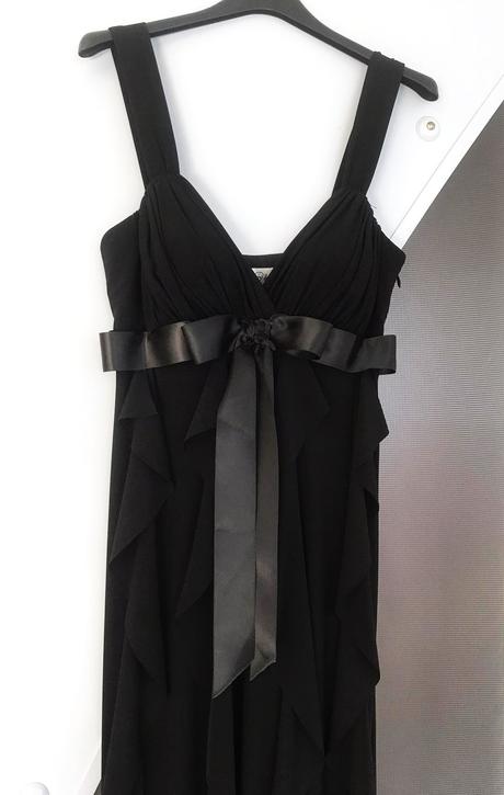 Spoločenské šaty na ramienka, s