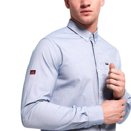 Superdry košela ako nová - lilavá farba, superdry,xxl