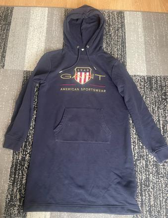 Mikinové šaty gant, gant,s