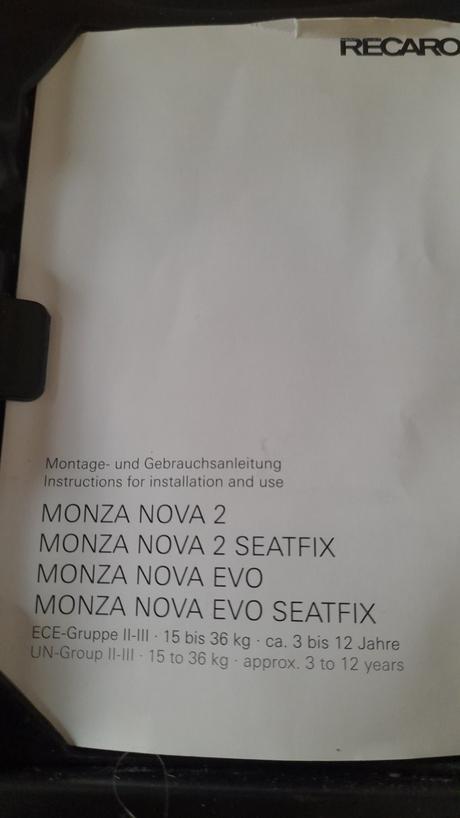 Autosedačka recaro s isofixom, recaro