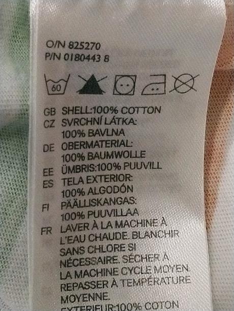 Chlapč. pásikavé tričko, motív traky, h&m, 68-74, h&m,74