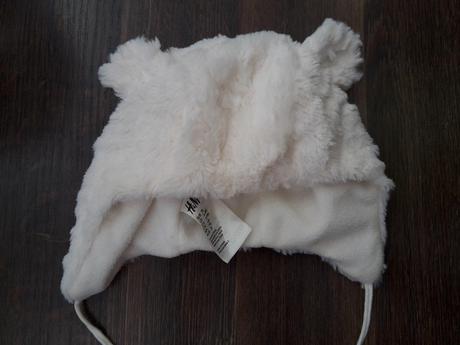 Zimná čiapočka macko, h&m,74