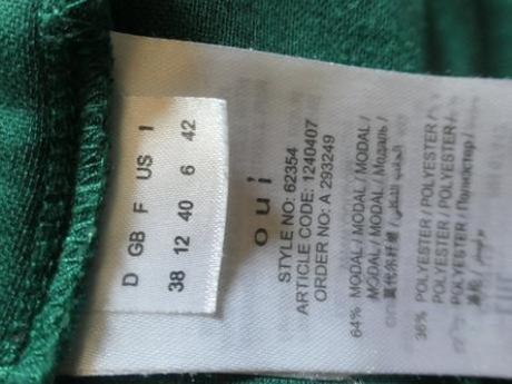 Oui luxusne damske elegantne,nadcasove modal m-xl, l