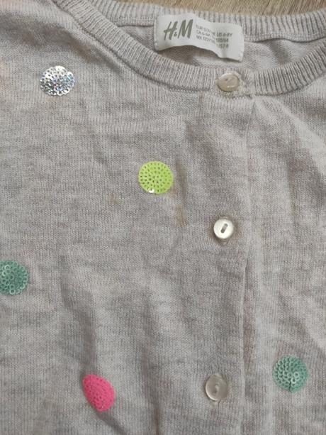 Krásny svetrík,zn.h&m,vek 6-8rokov,122/128, h&m,122