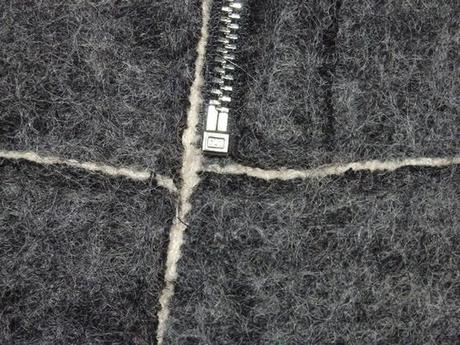 Luxusná vlnená bunda/kabát, naf naf,38