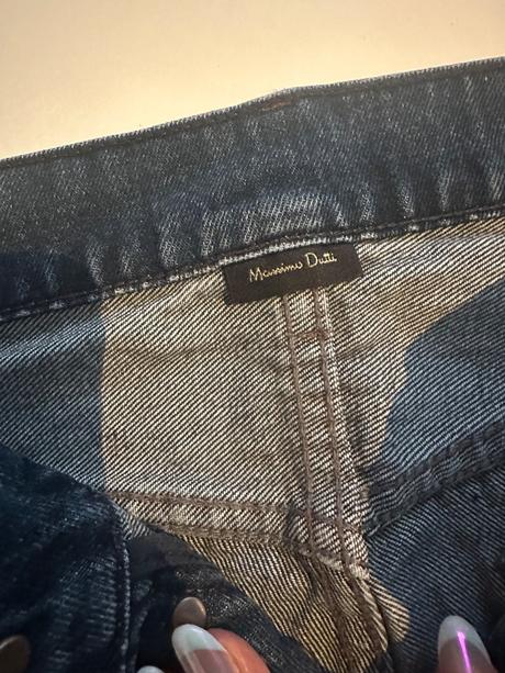 Massimo dutti rovné rifle xs/s, xs