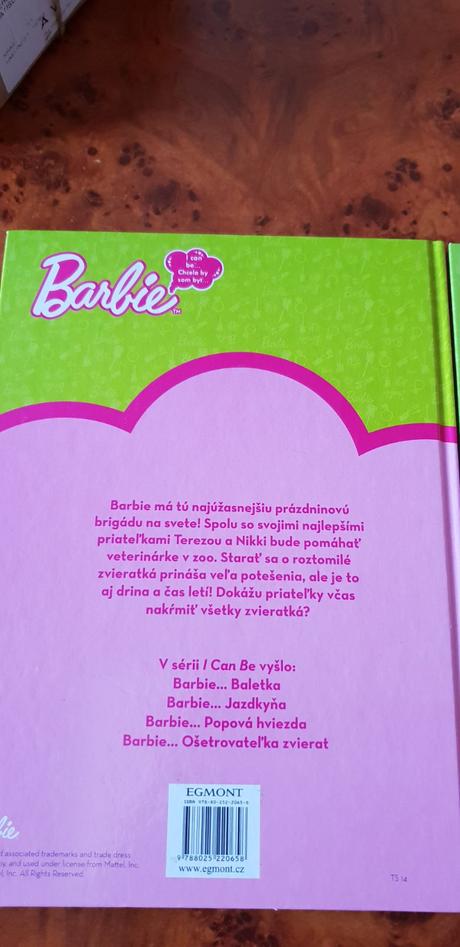 Barbie knihy, 